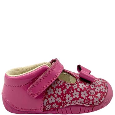 STARTRITE GIRLS F FIT STRAP PREWALKER - PINK